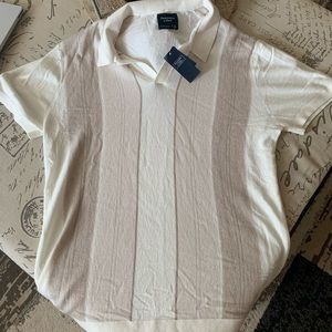 Men’s collard sweater shirt